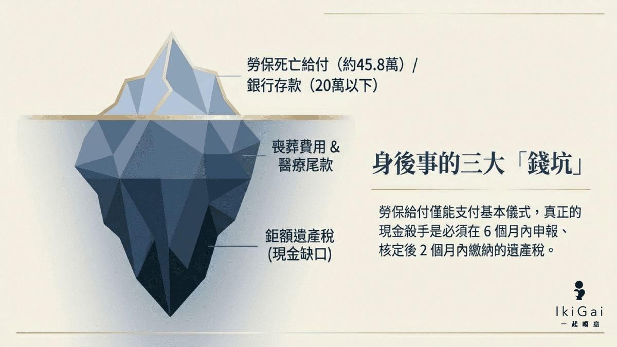 預留稅源是什麼？別讓「繼承」變「負債」——利用壽險破解身後事的現金流陷阱