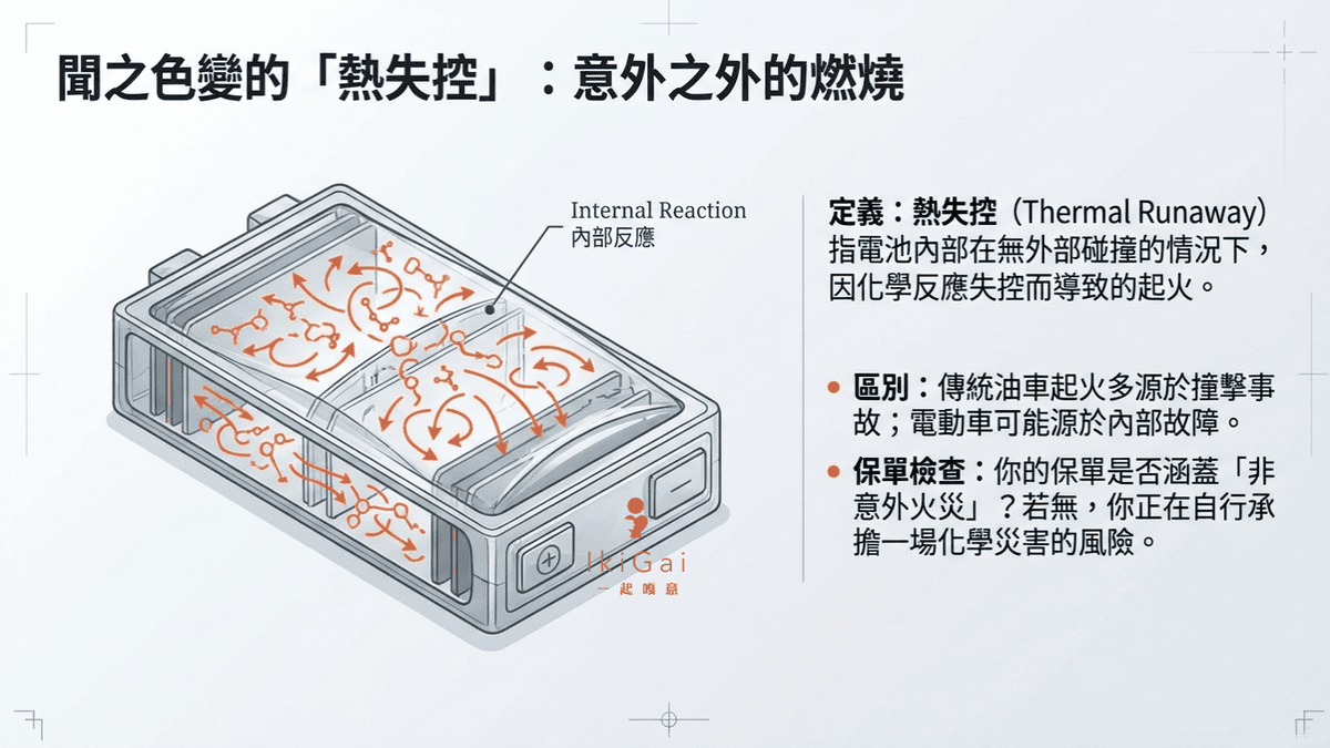 乙式車體損失險不夠用？面對電池自燃與充電樁風險，電動車主必備的保命條款