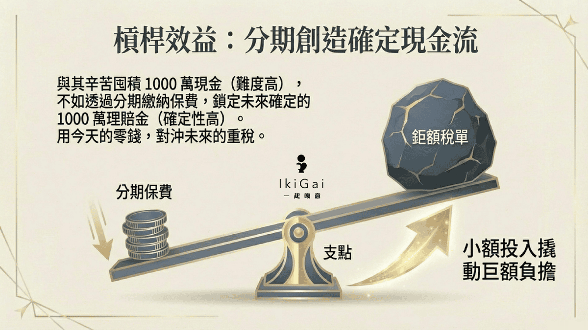 預留稅源是什麼？別讓「繼承」變「負債」——利用壽險破解身後事的現金流陷阱