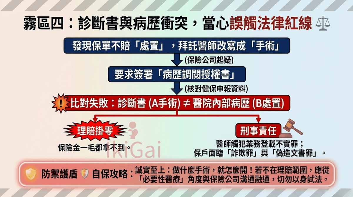 🏥【IKIGAI一起嘎意保險的保險理賠教室】以為有動刀就賠?實支實付「門診手術理賠」的 4 大霧區全解析 - 第8張圖 🏥【IKIGAI一起嘎意保險的保險理賠教室】以為有動刀就賠?實支實付「門診手術理賠」的 4 大霧區全解析