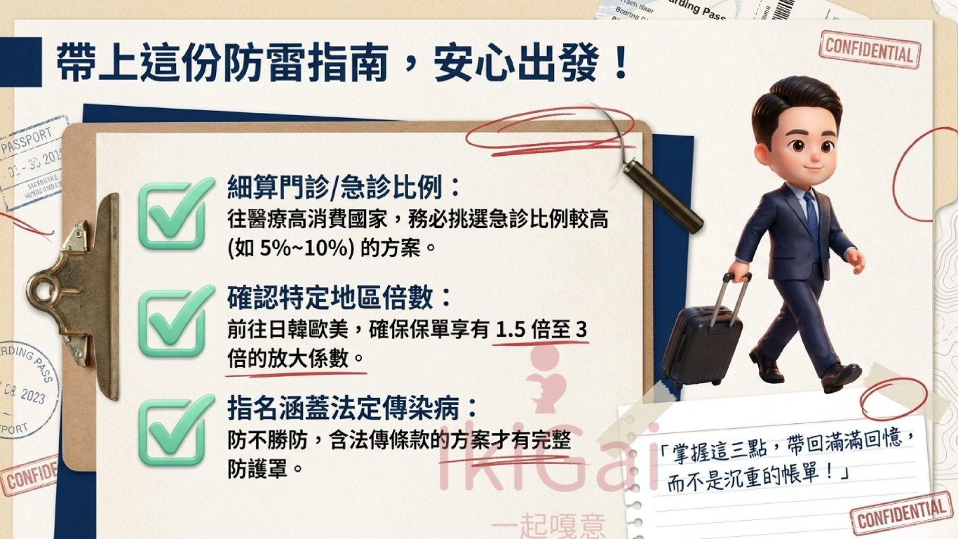 【深度破解】旅平險的海外突發疾病限額,非實際每次理賠金可使用總額度!出國前必看的保單避坑指南 - 第10張圖 【深度破解】旅平險的海外突發疾病限額,非實際每次理賠金可使用總額度!出國前必看的保單避坑指南