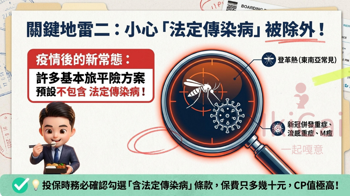 【深度破解】旅平險的海外突發疾病限額,非實際每次理賠金可使用總額度!出國前必看的保單避坑指南 - 第6張圖 【深度破解】旅平險的海外突發疾病限額,非實際每次理賠金可使用總額度!出國前必看的保單避坑指南
