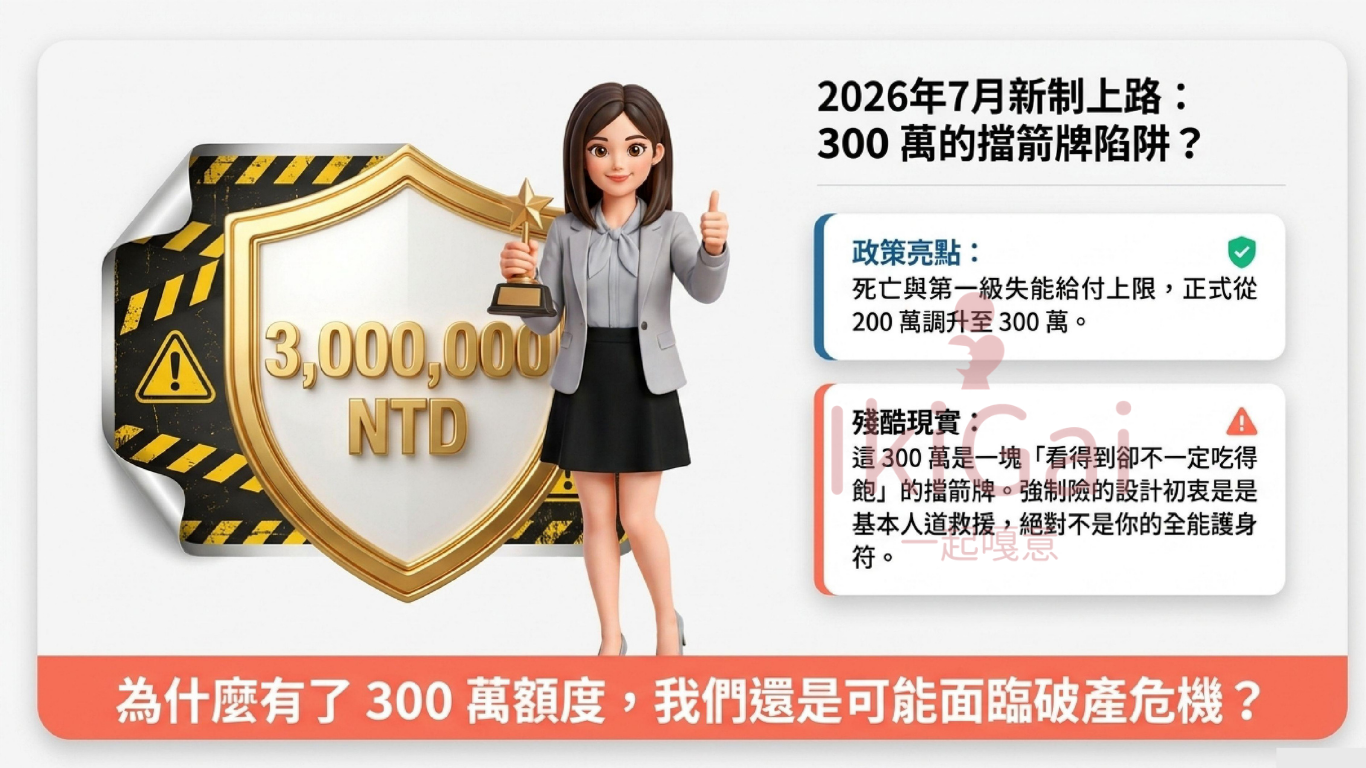 強制險 300 萬真的夠嗎?車禍賠償為什麼還需要第三人責任險? - 第1張圖 強制險 300 萬真的夠嗎?車禍賠償為什麼還需要第三人責任險?